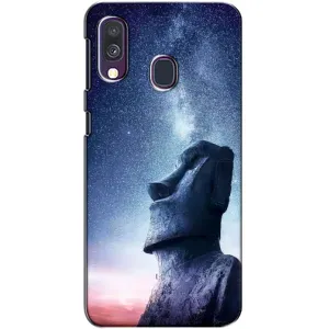 Чохли (ТПУ) (смішні стікери) для Samsung Galaxy A40 2019 (A405F)