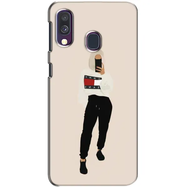 Чехол с рисунком «Стильная» для Samsung Galaxy A40 2019 (A405F) Чехол с рисунком «Стильная» для Samsung Galaxy A40 2019 (A405F)