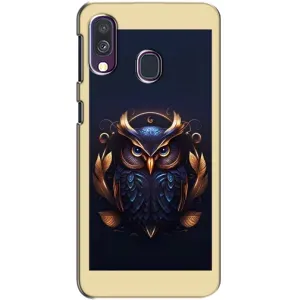 Чохли з принтом СОВИ для Samsung Galaxy A40 2019 (A405F) (Стильна Сова)