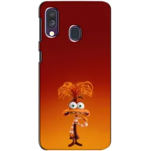 Чехол Головоломка для Samsung Galaxy A40 2019 (A405F) - (AlphaPrint) (Тревожность)