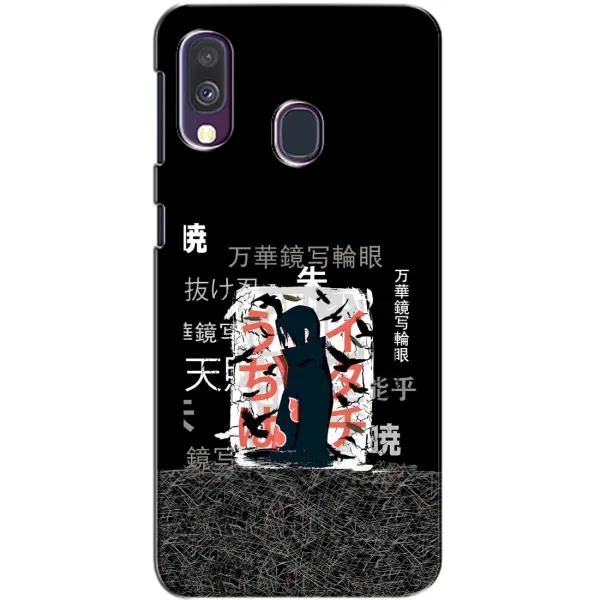 Чехол с рисунком «УчихаИтачи» для Samsung Galaxy A40 2019 (A405F) Чехол с рисунком «УчихаИтачи» для Samsung Galaxy A40 2019 (A405F)