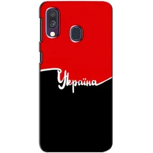 Чохли УПА (Червоно-Чорний) на Samsung Galaxy A40 2019 (A405F) (Україна УПА)