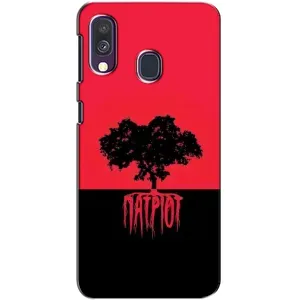 Чохли УПА (Червоно-Чорний) на Samsung Galaxy A40 2019 (A405F) (УПА Патріот)
