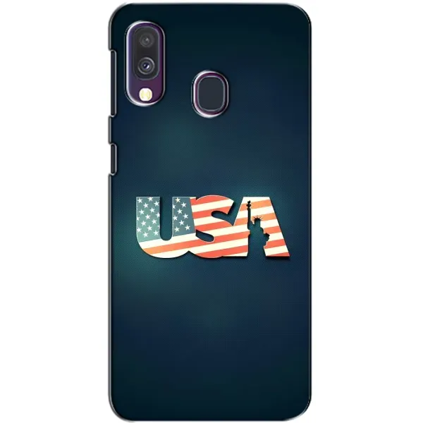 Чехол с рисунком «USA» для Samsung Galaxy A40 2019 (A405F)
