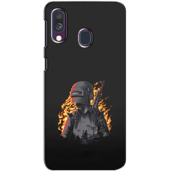 Чехол с рисунком «В огне» для Samsung Galaxy A40 2019 (A405F) Чехол с рисунком «В огне» для Samsung Galaxy A40 2019 (A405F)