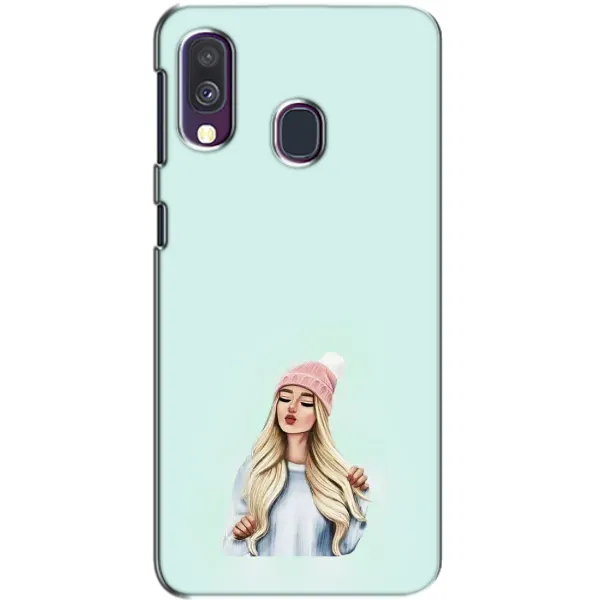 Чехол с рисунком «В шапке» для Samsung Galaxy A40 2019 (A405F) Чехол с рисунком «В шапке» для Samsung Galaxy A40 2019 (A405F)