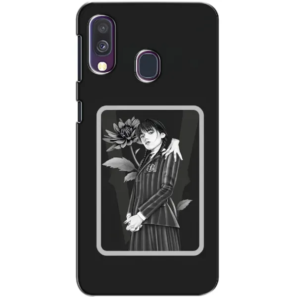 Чехол с рисунком «Венсдей картина» для Samsung Galaxy A40 2019 (A405F) Чехол с рисунком «Венсдей картина» для Samsung Galaxy A40 2019 (A405F)
