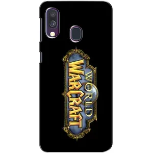 Чехол с рисунком «Воркрафт» для Samsung Galaxy A40 2019 (A405F)