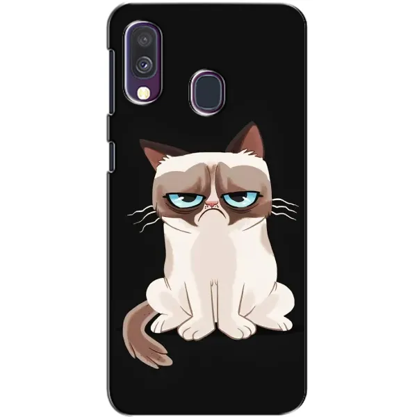 Чехол с рисунком «Взгляд кота» для Samsung Galaxy A40 2019 (A405F) Чехол с рисунком «Взгляд кота» для Samsung Galaxy A40 2019 (A405F)