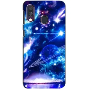 Чехлы КОСМОС для Samsung Galaxy A40 2019 (A405F) (Яркий космос)