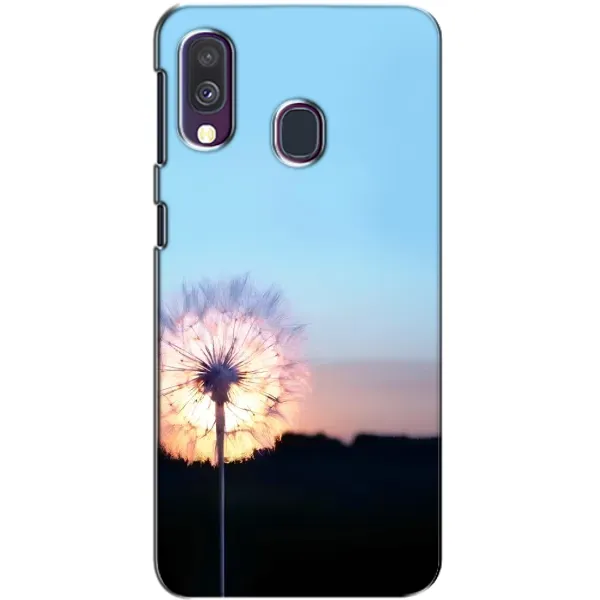 Чехол с рисунком «Закат с одуванчиком» для Samsung Galaxy A40 2019 (A405F) Чехол с рисунком «Закат с одуванчиком» для Samsung Galaxy A40 2019 (A405F)