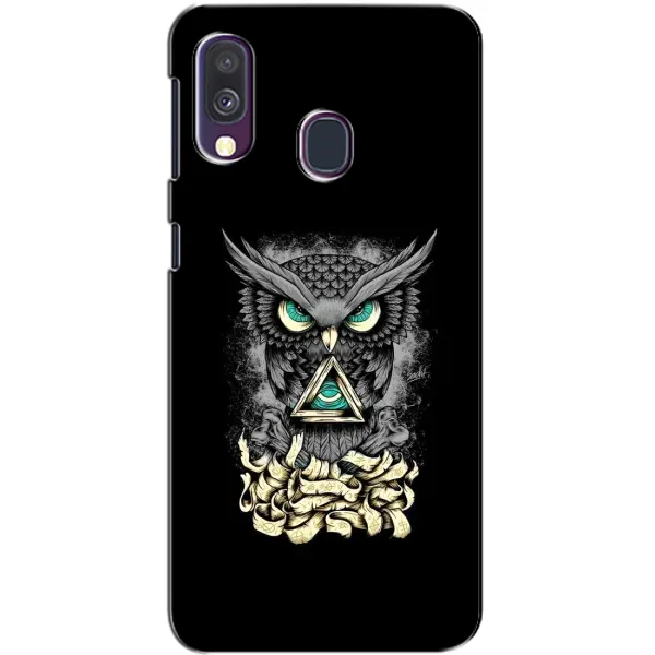 Чехол с рисунком «Зеленые глаза» для Samsung Galaxy A40 2019 (A405F)