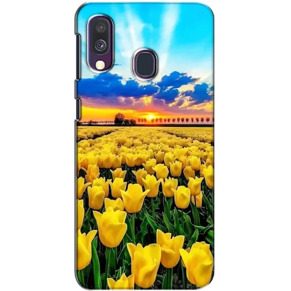 Чехол с рисунком «Желтые тюльпаны» для Samsung Galaxy A40 2019 (A405F) Чехол с рисунком «Желтые тюльпаны» для Samsung Galaxy A40 2019 (A405F)