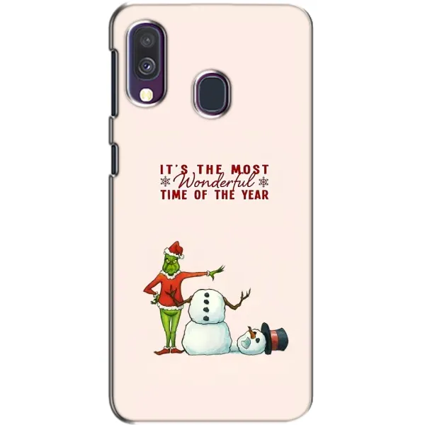 Чехол с рисунком «Злой Гринч» для Samsung Galaxy A40 2019 (A405F) Чехол с рисунком «Злой Гринч» для Samsung Galaxy A40 2019 (A405F)