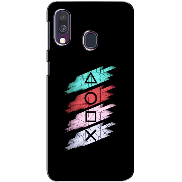 Чехол с рисунком «Значки Sony» для Samsung Galaxy A40 2019 (A405F) Чехол с рисунком «Значки Sony» для Samsung Galaxy A40 2019 (A405F)