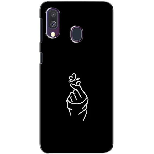 Чехол с рисунком «Знак Сердечка» для Samsung Galaxy A40 2019 (A405F) Чехол с рисунком «Знак Сердечка» для Samsung Galaxy A40 2019 (A405F)