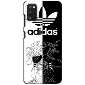 Чехол в стиле "Адидас" для Самсунг А41 (Adidas шнурки)