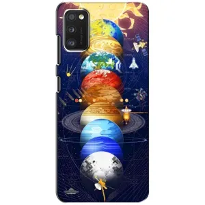 Чехол (ТПУ) с планетами на Samsung Galaxy A41 (A415) (Арт планети)