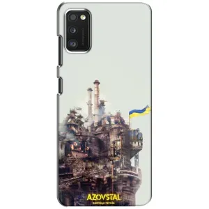 Чехлы на военную тематику для Samsung Galaxy A41 (A415) (Азовсталь)
