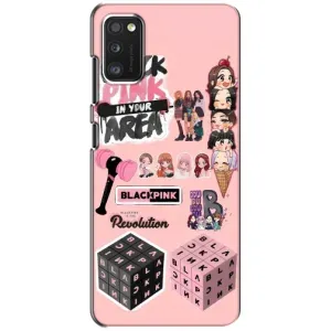 Чехлы с картинкой для Samsung Galaxy A41 (A415) (BLACK PINK коллаж)