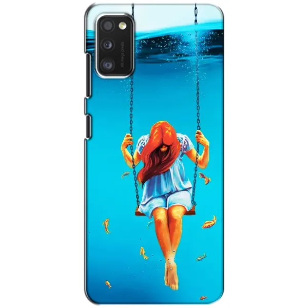 Чехол с рисунком «Девушка на качели» для Samsung Galaxy A41 (A415)