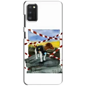 Чехол с принтом Собаки Патрон для Samsung Galaxy A41 (A415) (Храбрый Патрон)