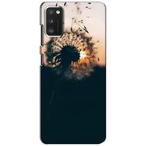 Силиконовый Чехол с одуванчиками на Samsung Galaxy A41 (A415) (Красивый одуванчик)