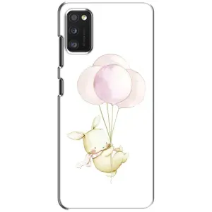 Силіконовий бампер з картинкою звірів для Samsung Galaxy A41 (A415) (Кролик та кульки)