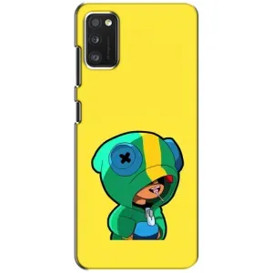 Чехол Бравл Старс для Samsung Galaxy A41 (A415) (Леон (LEON))