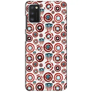 Чохол с Щітом Капітана Америки на Samsung Galaxy A41 (A415) (Марвел щити)