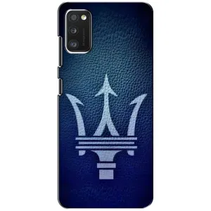 Чехлы с тематикой "Крутые машины" на Samsung Galaxy A41 (A415) (Лого Maserati)
