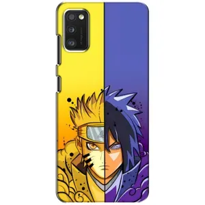 Купить Чохли на телефон з принтом Anime для Samsung Galaxy A41 (A415) (Naruto Vs Sasuke)