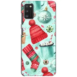 Чехол Санта Клаус для Samsung Galaxy A41 (A415) (Одежда)
