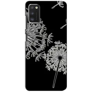 Силиконовый Чехол с одуванчиками на Samsung Galaxy A41 (A415) (Одуванчики)