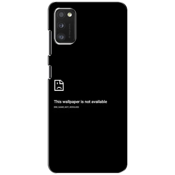 Чехол с рисунком «Ошибка» для Samsung Galaxy A41 (A415) Чехол с рисунком «Ошибка» для Samsung Galaxy A41 (A415)
