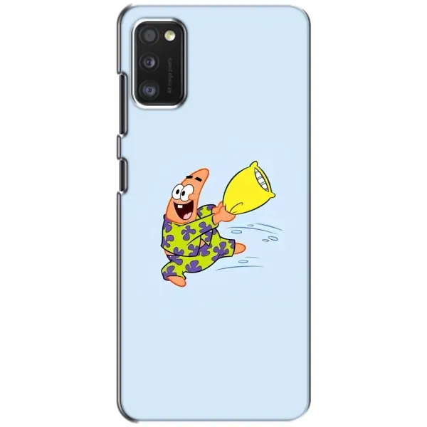 Чехол с рисунком «Патрик с подушкой» для Samsung Galaxy A41 (A415)