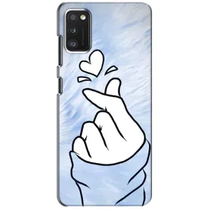 Чохол (Знак сердечка) для Samsung Galaxy A41 (A415) (Серце знак)