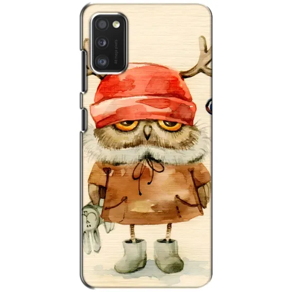 Чехол с рисунком «Сова в шапке» для Samsung Galaxy A41 (A415) Чехол с рисунком «Сова в шапке» для Samsung Galaxy A41 (A415)