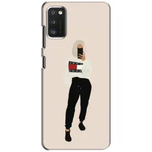 Силиконовый Чехол на Samsung Galaxy A41 (A415) с картинкой Стильных Девушек (Стильная)