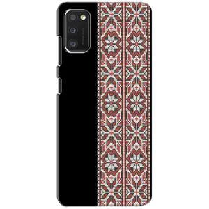 Силиконовый Чехол на Samsung Galaxy A41 (A415) с картинкой Вышиванки (Стильная вишиванка)