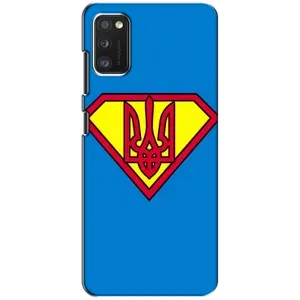 Чехол с картинкой (Патриотический ГЕРБ) на Samsung Galaxy A41 (A415) (Super - Герб)