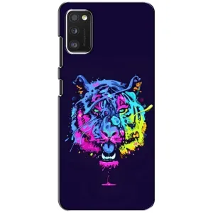 Силіконовий бампер з картинкою звірів для Samsung Galaxy A41 (A415) (Тигр-Арт)