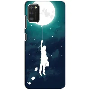 Чехол (ТПУ) с планетами на Samsung Galaxy A41 (A415) (To The moon)
