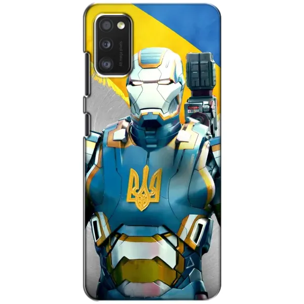 Чехол с рисунком «Украинский робокоп» для Samsung Galaxy A41 (A415) Чехол с рисунком «Украинский робокоп» для Samsung Galaxy A41 (A415)