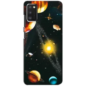 Чехол (ТПУ) с планетами на Samsung Galaxy A41 (A415) (Вид с космоса)