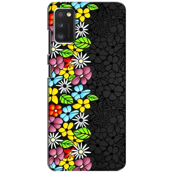 Чехол с рисунком «Яркие цветы» для Samsung Galaxy A41 (A415)