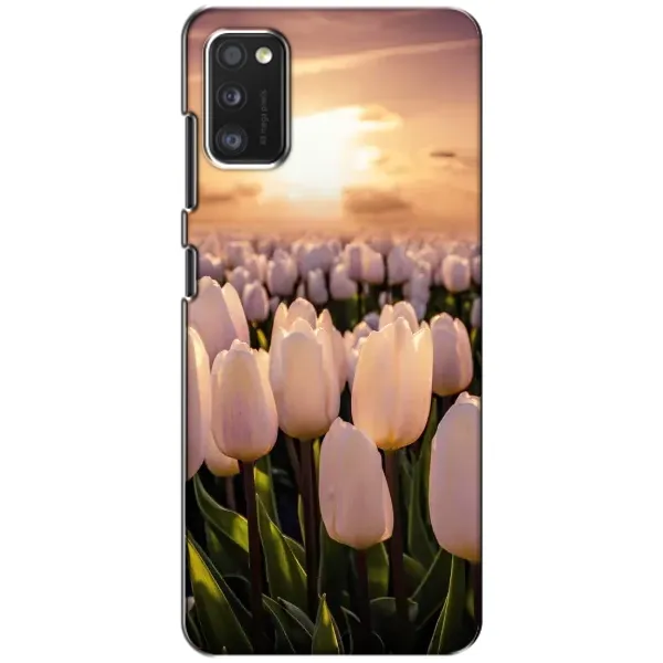 Чехол с рисунком «Закат с цветами» для Samsung Galaxy A41 (A415) Чехол с рисунком «Закат с цветами» для Samsung Galaxy A41 (A415)