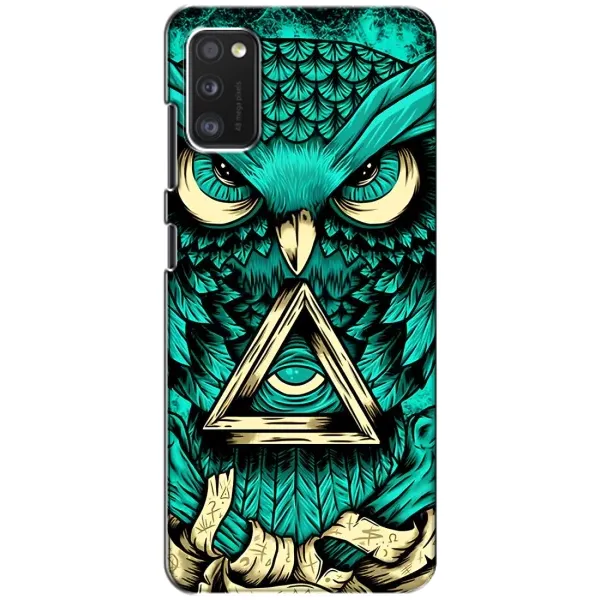 Чехол с рисунком «Зеленая сова» для Samsung Galaxy A41 (A415) Чехол с рисунком «Зеленая сова» для Samsung Galaxy A41 (A415)