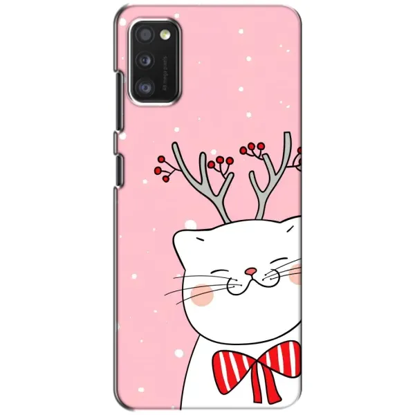 Чехол с рисунком «Зимний кот» для Samsung Galaxy A41 (A415) Чехол с рисунком «Зимний кот» для Samsung Galaxy A41 (A415)