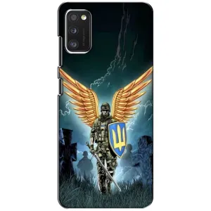 Патриотический Чехол для Samsung Galaxy A41 (A415) (ЗСУ з крильями)
